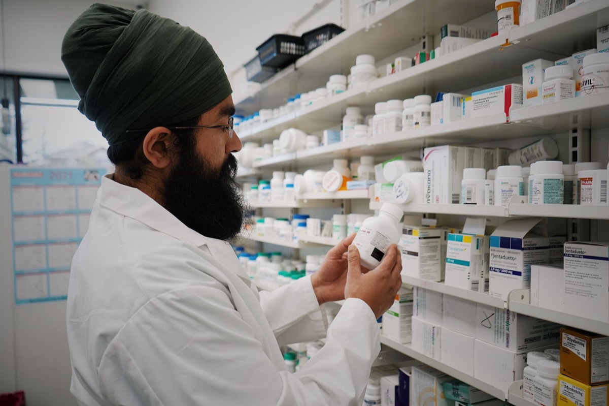 etichetta prescrizione medica